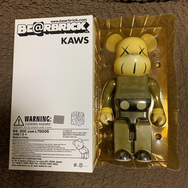 ベアブリック KAWS400%  kaws