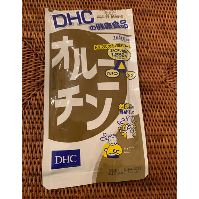 DHC(ディーエイチシー)のDHC 健康食品　オルニチン　サプリメント　20日分×2袋 食品/飲料/酒の健康食品(ビタミン)の商品写真