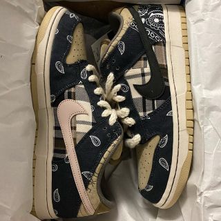 ナイキ(NIKE)のNike SB DUNK LOW Travis Scott 25cm(スニーカー)