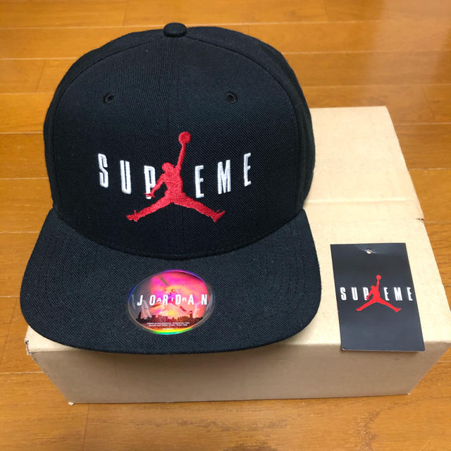 2極タイプ supreme jordan cap シュプリーム ジョーダン コラボ - 通販