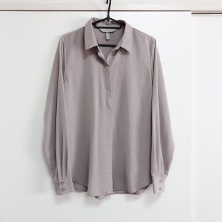 エイチアンドエム(H&M)のH&M とろみシャツ(シャツ/ブラウス(長袖/七分))