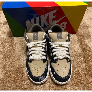 ナイキ(NIKE)のtravis scott dunk low(スニーカー)