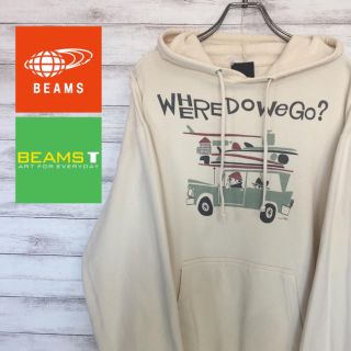 ビームス(BEAMS)のBEAMS T 　ビームス　パーカー　フーディー　L　送料無料(パーカー)