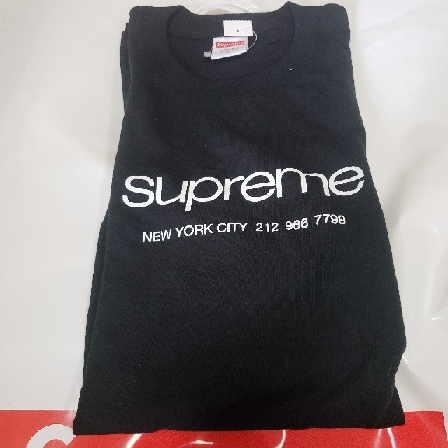 Supreme  2020ss shop Tee 黒 Lサイズ