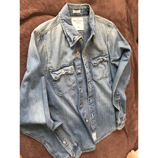 アバクロンビーアンドフィッチ(Abercrombie&Fitch)のアバクロンビーアンドフィッチ　デニムシャツ　長袖(シャツ)