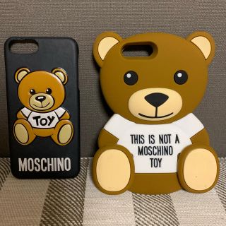 モスキーノ(MOSCHINO)のモスキーノ★iPhoneケース  7Plus  セット(iPhoneケース)