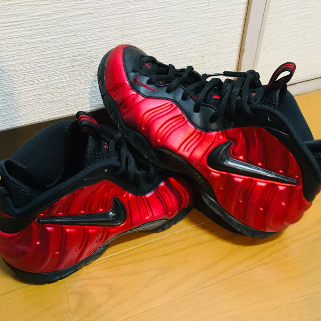 Nike foamposite university red 27.5