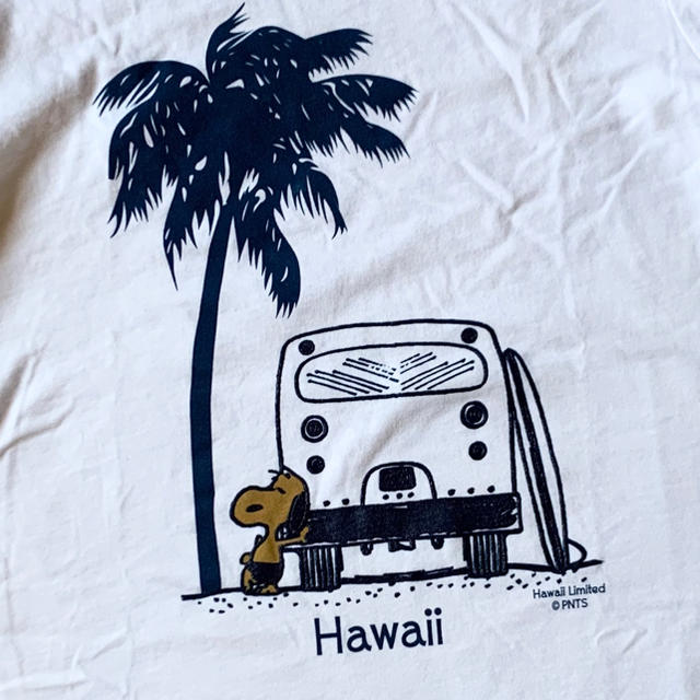 SNOOPY(スヌーピー)の新品＊Moni honolulu 日焼けスヌーピーTシャツ レディースのトップス(Tシャツ(半袖/袖なし))の商品写真