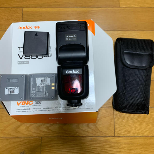 GODOX v860ii canon 日本に kinetiquettes.com