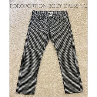 プロポーションボディドレッシング(PROPORTION BODY DRESSING)のプロポーションボディドレッシング　ギンガムチェックパンツ(カジュアルパンツ)