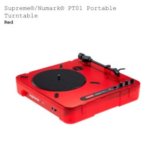 シュプリーム(Supreme)のSupreme®/Numark® PT01 Portable Turntable(ターンテーブル)