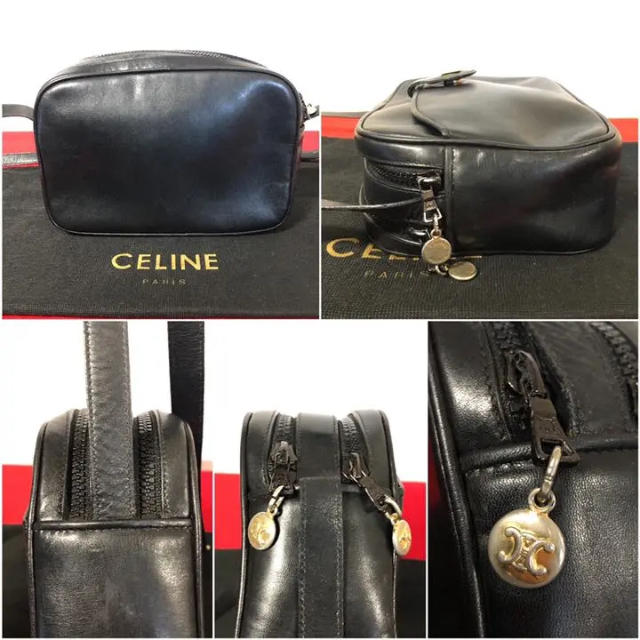 CELINE - 美品 セリーヌ ヴィンテージ ブラゾン 金具 ショルダー CELINE - 美品 セリーヌ ヴィンテージ ブラゾン 金具 ショルダー