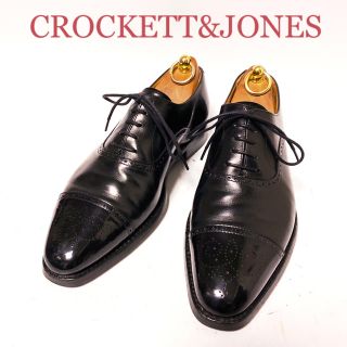 クロケットアンドジョーンズ(Crockett&Jones)の219.CROCKETT&JONES MALTON2 キャップトゥ 6E 245(ドレス/ビジネス)