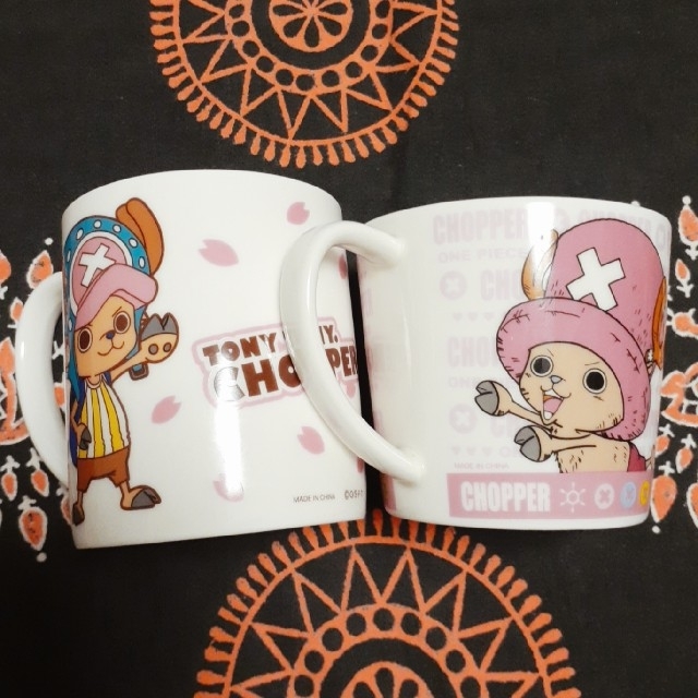 ワンピース　ONE PIECE　チョッパー　マグカップ インテリア/住まい/日用品のキッチン/食器(グラス/カップ)の商品写真