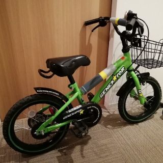 イオン(AEON)のイオン自転車 キッズ14インチ 補助輪付(自転車)