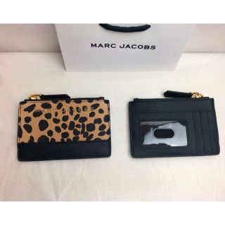 マークジェイコブス(MARC JACOBS)のマークジェイコブス　キーリング付き　カードケース　レオパード柄(名刺入れ/定期入れ)