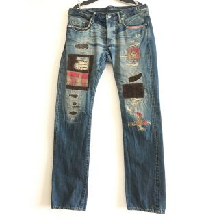 ヒステリックグラマー(HYSTERIC GLAMOUR)のtorakichi様専用　ヒステリックグラマーCCR加工デニム ストレート32(デニム/ジーンズ)