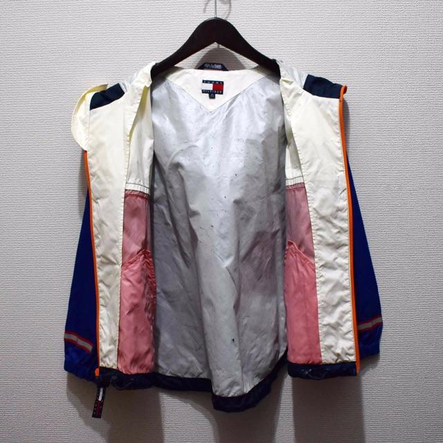 TOMMY HILFIGER(トミーヒルフィガー)の90s トミーヒルフィガーTOMMY HILFIGERナイロンパーカー レディースのジャケット/アウター(ナイロンジャケット)の商品写真