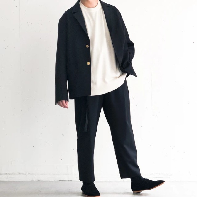 uru tokyo 20ss wool serge 2button jacket - テーラードジャケット