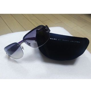 マークバイマークジェイコブス(MARC BY MARC JACOBS)の(未使用·美品) MARK BY MARK JACOBS サングラス パープル(サングラス/メガネ)