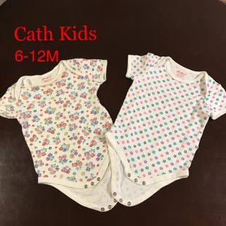 キャスキッドソン(Cath Kidston)のCath Kids 半袖 肌着 6-12M 2枚セットキャスキッドソン(肌着/下着)