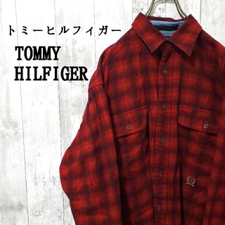 トミーヒルフィガー(TOMMY HILFIGER)の【トミーヒルフィガー TOMMY HILFIGER】90's ネルシャツ(シャツ)