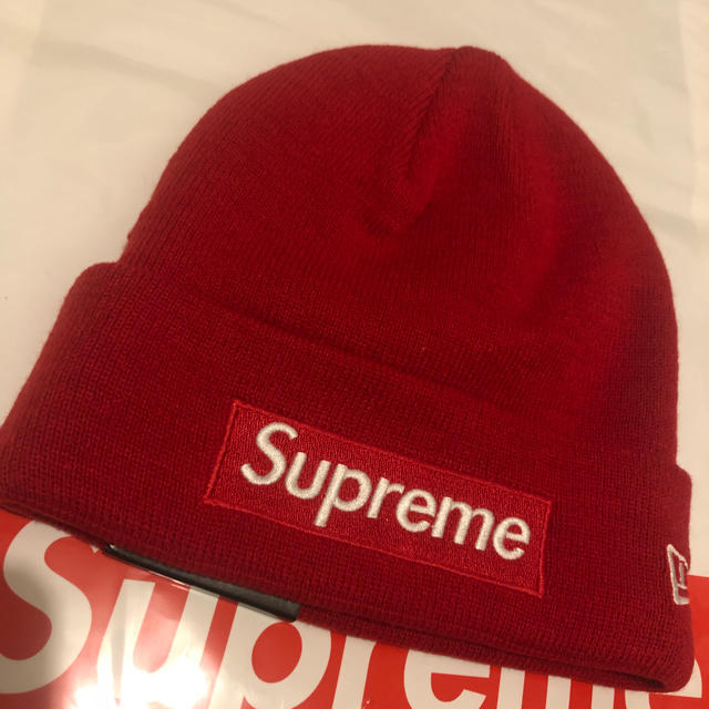 supreme ビーニー ニット帽 レア ボックスロゴ