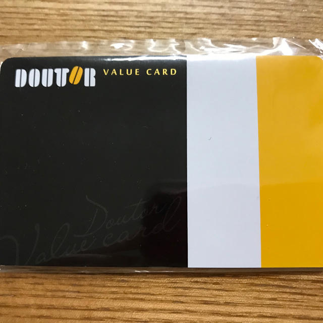 ドトール　ブラックカード チケットの優待券/割引券(フード/ドリンク券)の商品写真