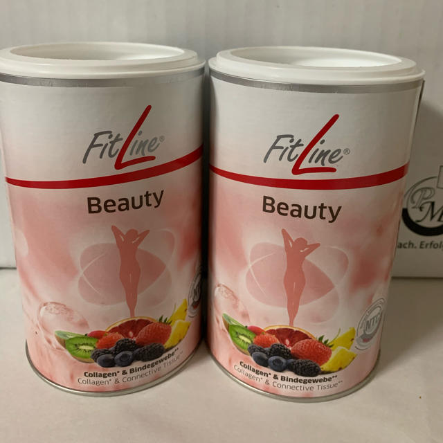 濃いピンク系統 ビューティー 2缶☆フィットライン Fitline (ドイツ