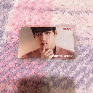 セブンティーン(SEVENTEEN)のSEVENTEEN トレカ ウォヌ hmv クーポン(アイドルグッズ)