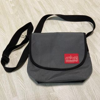 マンハッタンポーテージ(Manhattan Portage)のマンハッタンのショルダーバック　希少グレー　新品同様(ショルダーバッグ)