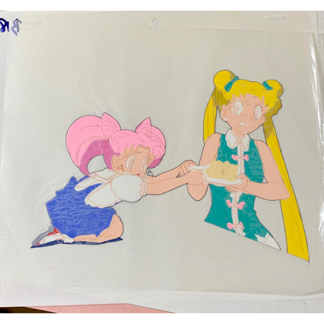 セーラームーン - セーラームーン セル画 うさぎ&ちびうさの通販 セーラームーン - セーラームーン セル画 うさぎ&ちびうさの通販