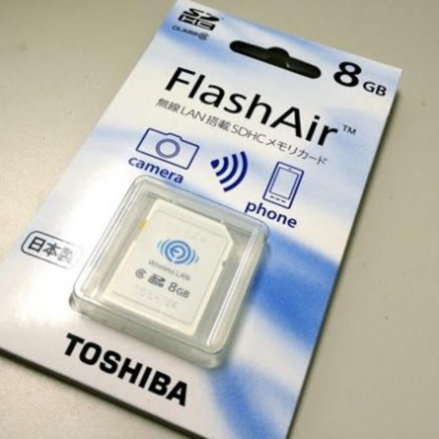 FlashAir W-007　無線LAN内臓64G　SDカード