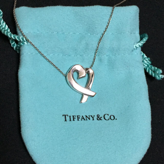 Tiffany & Co.   Tiffanyラビングハート ネックレスの通販 by 9☻ shop