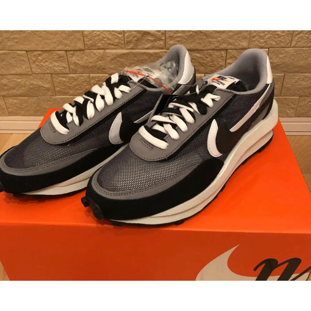 NIKE LDワッフル SACAI ブラック28cm