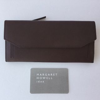 マーガレットハウエル(MARGARET HOWELL)の新品★マーガレット・ハウエル★アウトラウンドファスナー長財布★ブラウン(財布)