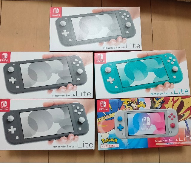 Nintendo Switch Lite 5台