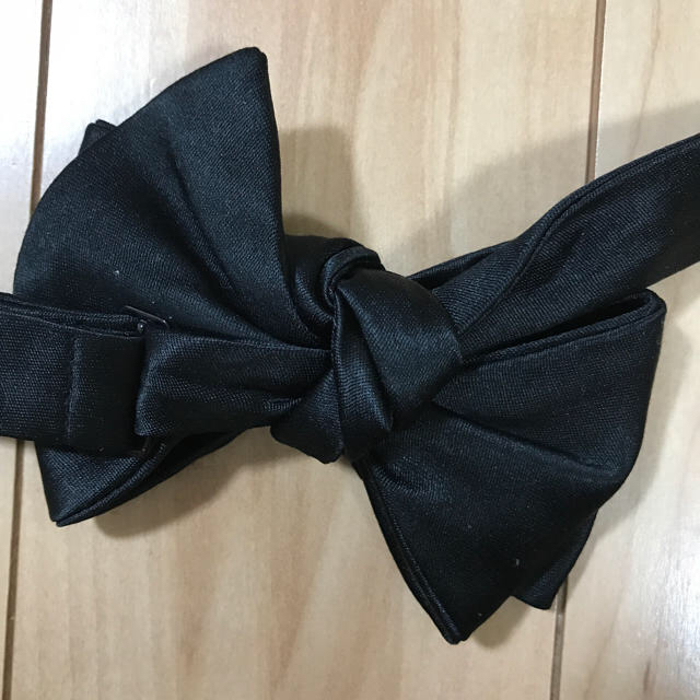 蝶ネクタイ　ブラック メンズのファッション小物(ネクタイ)の商品写真