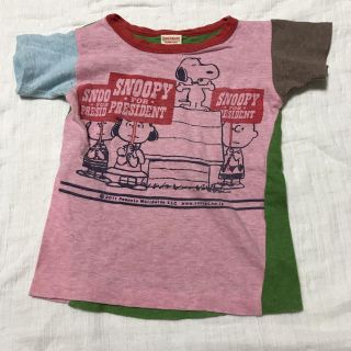 スヌーピー(SNOOPY)のスヌーピー　半袖Tシャツ　110(Tシャツ/カットソー)