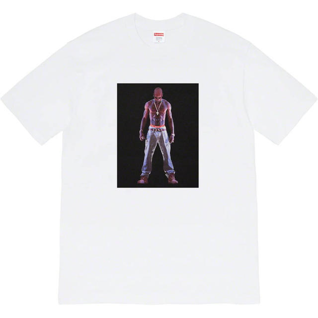 Supreme Tupac Hologram Tee 白 シュプリーム Lサイズ