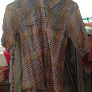ラヴァップ(Ruvap)のruvap チェックシャツ(シャツ/ブラウス(半袖/袖なし))