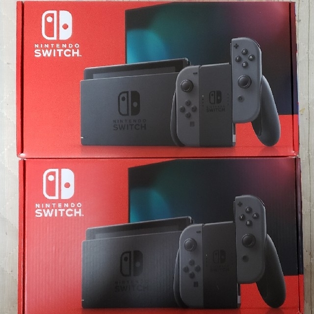 お買得】 Nintendo Switch - Nintendo Switch Joy-Con(L)/(R) グレー 2