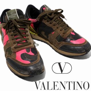 ヴァレンティノガラヴァーニ(valentino garavani)のVALENTINO GARAVANI ヴァレンティノ ガラヴァーニ　迷彩柄(スニーカー)