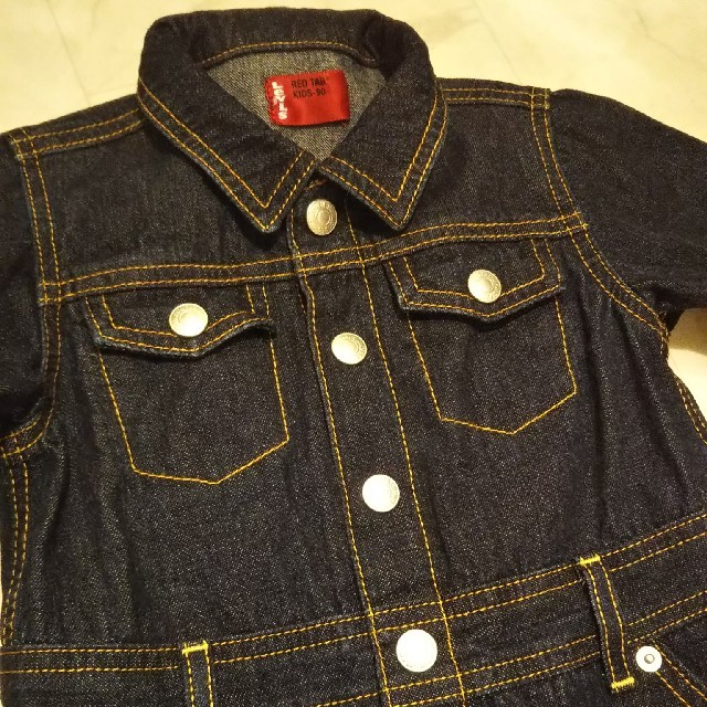 Levi's(リーバイス)のLevi's#デニムつなぎ キッズ/ベビー/マタニティのキッズ服男の子用(90cm~)(パンツ/スパッツ)の商品写真