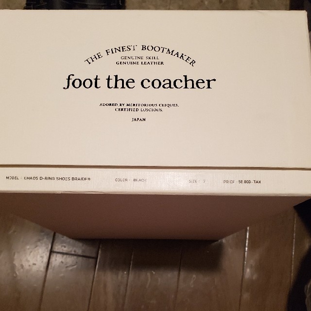 foot the coacher(フットザコーチャー)のフットザコーチャー　　カオス メンズの靴/シューズ(ドレス/ビジネス)の商品写真