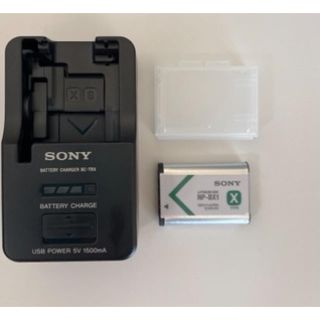 ソニー(SONY)の【美品】SONY BC-TRX バッテリーチャージャー NP-BX1(その他)