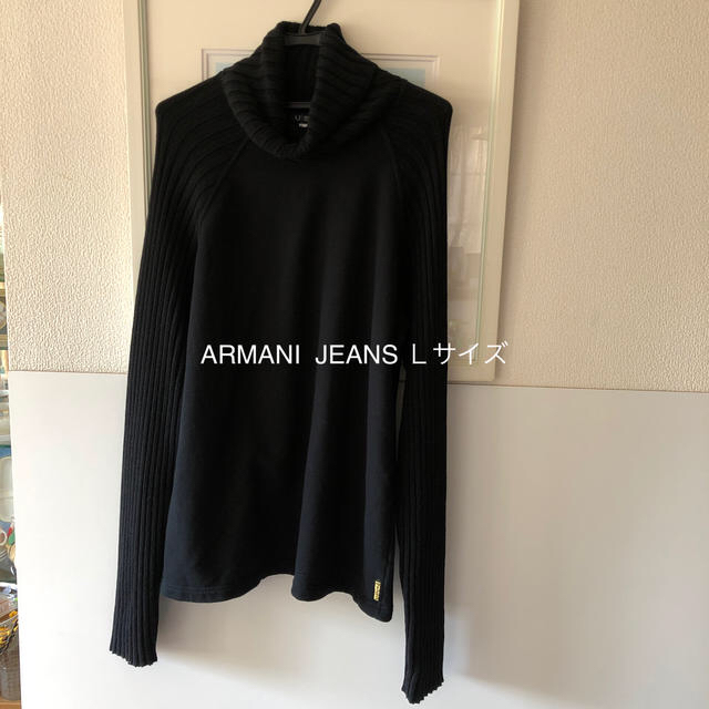 ARMANI  JEANS  ブラック　L