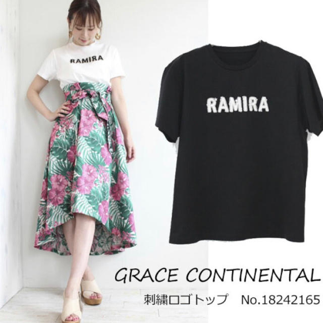 GRACE CONTINENTAL - グレースコンチネンタル Tシャツの通販 by 𓇼 ...