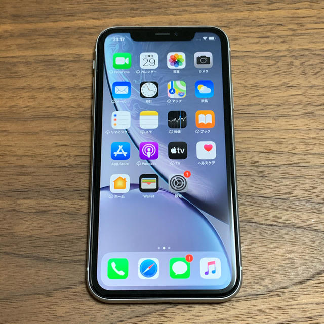 SIMフリー iPhoneXR 64GB ホワイト 本体のみ 704スマホ/家電/カメラ