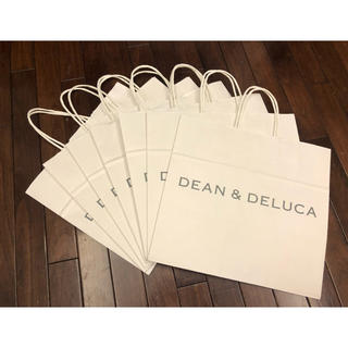 ディーンアンドデルーカ(DEAN & DELUCA)のDEAN&DELUCAディーンアンドデルーカ紙袋(大)7枚(ショップ袋)